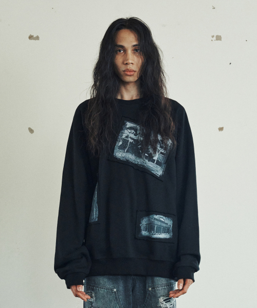 THEVINYLHOUSE(ザバイニルハウス)の「RODEO PHOTO SWEATSHIRT BLACK(スウェット・メンズ・その他・M/L/S)」の3枚目の写真