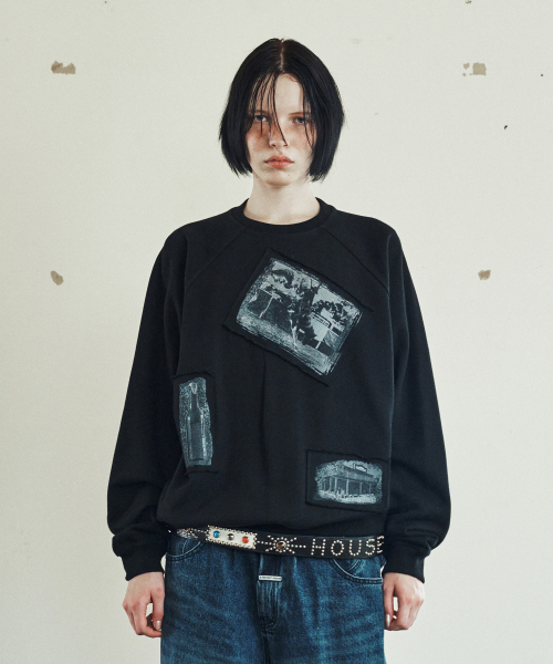 THEVINYLHOUSE(ザバイニルハウス)の「RODEO PHOTO SWEATSHIRT BLACK(スウェット・メンズ・その他・M/L/S)」の4枚目の写真