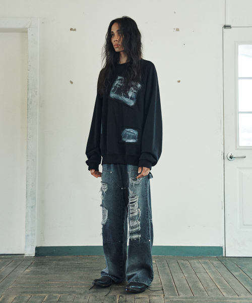THEVINYLHOUSE(ザバイニルハウス)の「RODEO PHOTO SWEATSHIRT BLACK(スウェット・メンズ・その他・M/L/S)」の5枚目の写真