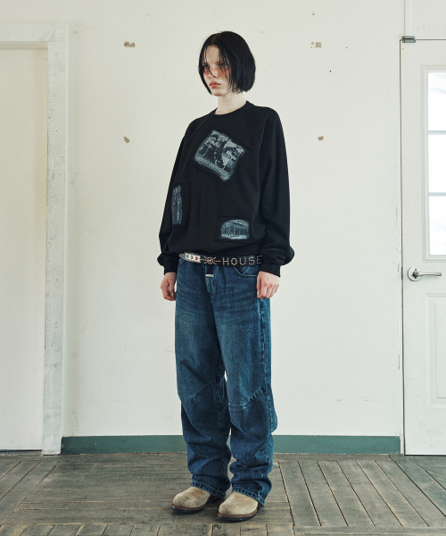 THEVINYLHOUSE(ザバイニルハウス)の「RODEO PHOTO SWEATSHIRT BLACK(スウェット・メンズ・その他・M/L/S)」の6枚目の写真