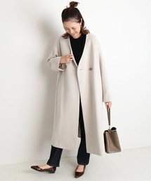 ブランド古着】SLOBE IENA｜スローブイエナのノーカラーコート古着通販