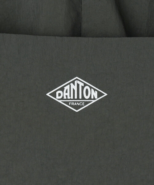 DANTON(ダントン)の「DANTON | ナイロンタフタ Aライン キャミソールワンピース WOMEN(ワンピース・レディース・オリーブ/チャコール・36)」の6枚目の写真