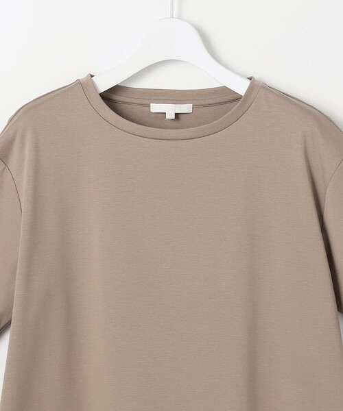 自由区(ジユウク)の「コンパクトハイゲージフリンジ Tシャツ(Tシャツ/カットソー・レディース・アイボリー系/カーキ系/ブラック系・40/38)」の13枚目の写真