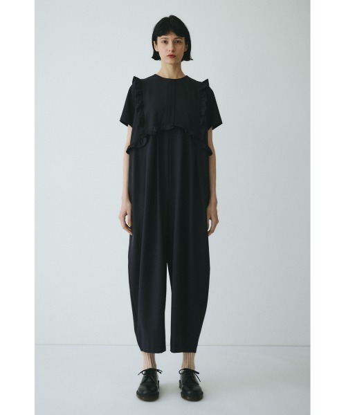 【再値下げ】HeRIN.CYE CRO フリル　オールインワン CLO Frill all in one クロフリルオールインワン（つなぎ