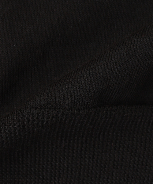 THE INOUE BROTHERS（ザイノウエブラザーズ）の「THE INOUE BROTHERS / ザ イノウエブラザーズ Pure Black Collar Neck（ニット/セーター・メンズ・ブラック・MEDIUM）」の6枚目の写真