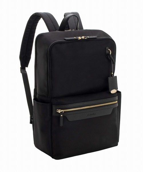 Jewelna Rose(ジュエルナローズ)の「リモハピ Vol.4 エアリィ B4/15.6インチPC収納 65631(バックパック/リュック・レディース・ブラック/ライトグレー/ダークグレー・FREE)」の9枚目の写真