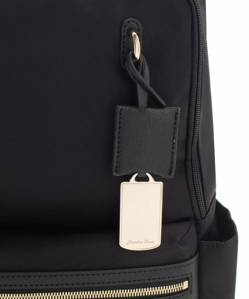 Jewelna Rose(ジュエルナローズ)の「リモハピ Vol.4 エアリィ B4/15.6インチPC収納 65631(バックパック/リュック・レディース・ブラック/ライトグレー/ダークグレー・FREE)」の12枚目の写真