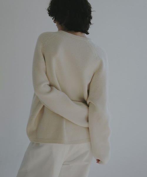 ETRE TOKYO（エトレトウキョウ）の「リバーシブルボックスニットプルオーバー（ニット/セーター・レディース・ピンク/オフホワイト/ブルー・FREE）」の12枚目の写真