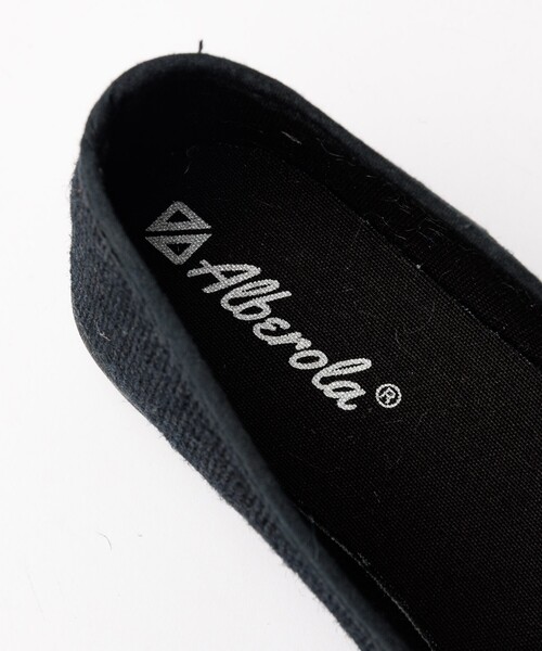 ALBEROLA（アルベローラ）の「【ALBEROLA / アルベローラ】ラフィア調 ビットローファー / フラットシューズ（ローファー・レディース・ブラック/ベージュ・24/23/22/25）」の21枚目の写真