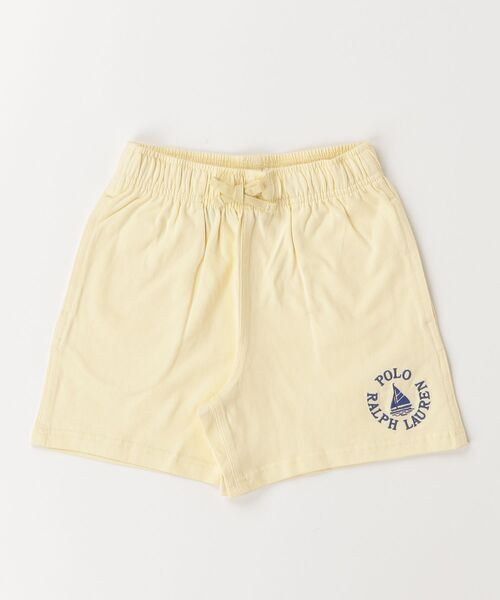 POLO RALPH LAUREN CHILDRENSWEAR(ポロ ラルフ ローレン チルドレンズウェア)の「ロゴ コットン ジャージー ショートパンツ(その他パンツ・キッズ・イエロー・L/M/S/XL)」の3枚目の写真