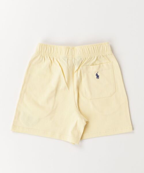 POLO RALPH LAUREN CHILDRENSWEAR(ポロ ラルフ ローレン チルドレンズウェア)の「ロゴ コットン ジャージー ショートパンツ(その他パンツ・キッズ・イエロー・L/M/S/XL)」の4枚目の写真