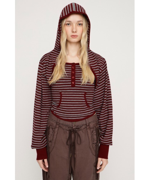 SLY（スライ）の「KNIT BOLERO ニットボレロ 春服（カーディガン/ボレロ・レディース・ブラック系その他2/レッド系その他・FREE）」の10枚目の写真