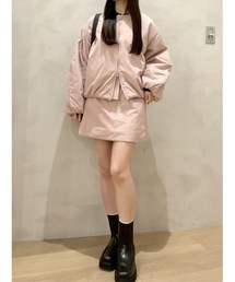 パディングミニスカート