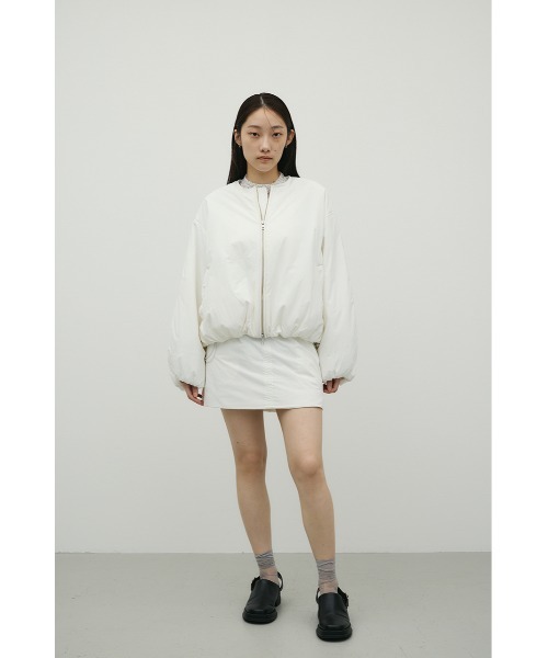 STYLEMIXER（スタイルミキサー）の「パディングミニスカート（スカート・レディース・ホワイト/ピンク/ブラック・SMALL/MEDIUM）」の4枚目の写真