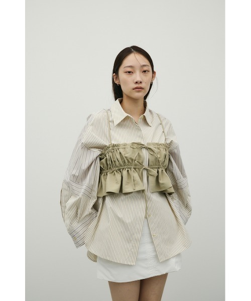 STYLEMIXER（スタイルミキサー）の「パディングミニスカート（スカート・レディース・ホワイト/ピンク/ブラック・SMALL/MEDIUM）」の7枚目の写真