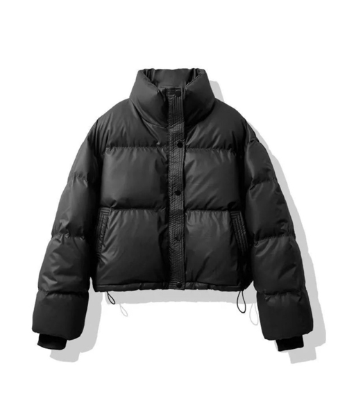 VASCARA(バスカラ)の「High neck Puffer Short Padding (4colors)(ダウンジャケット/コート・レディース・ブラック/カーキ/ブラウン・FREE)」の1枚目の写真