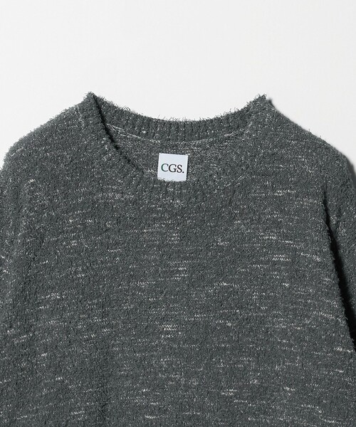 California General Store(California General Store)の「<CGS.>ミックス シャギー クルーネック ニット(ニット/セーター・メンズ・グレー系/ライム・L/M/S)」の7枚目の写真