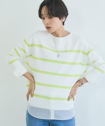 UNTITLED | 【ゆったり/洗える】クロップドニットプルオーバー(ニット/セーター)