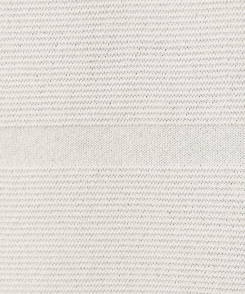 UNTITLED（アンタイトル）の「【ゆったり/洗える】クロップドニットプルオーバー（ニット/セーター・レディース・ホワイト/ライトグレー/ブルー/ホワイト系3/ネイビー系2・00/02/04/48/44）」の15枚目の写真