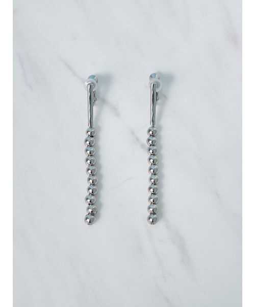 Mila Owen（ミラオーウェン）の「メタルボールチャームイヤリング（イヤリング・レディース・C/D/A/B・F）」の9枚目の写真