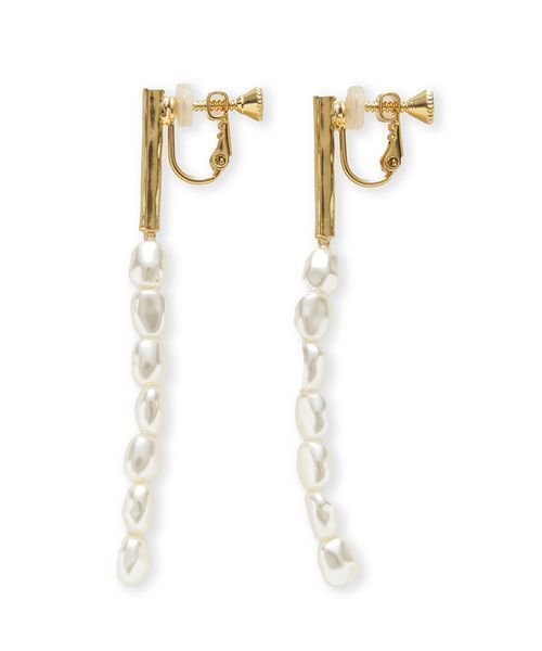 Mila Owen（ミラオーウェン）の「メタルボールチャームイヤリング（イヤリング・レディース・C/D/A/B・F）」の10枚目の写真