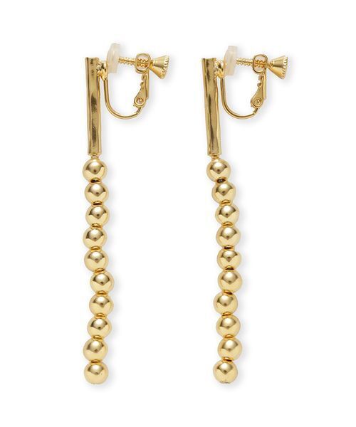 Mila Owen（ミラオーウェン）の「メタルボールチャームイヤリング（イヤリング・レディース・C/D/A/B・F）」の14枚目の写真