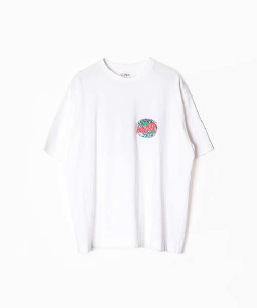 HOLIDAY（ホリデイ）の「SUPER FINE S/S T-SHIRT (CIRCLE LOGO) スーパーファインショートスリーブTシャツ (サークルロゴ)（Tシャツ/カットソー・レディース・ホワイト/ブラック・XL）」の4枚目の写真