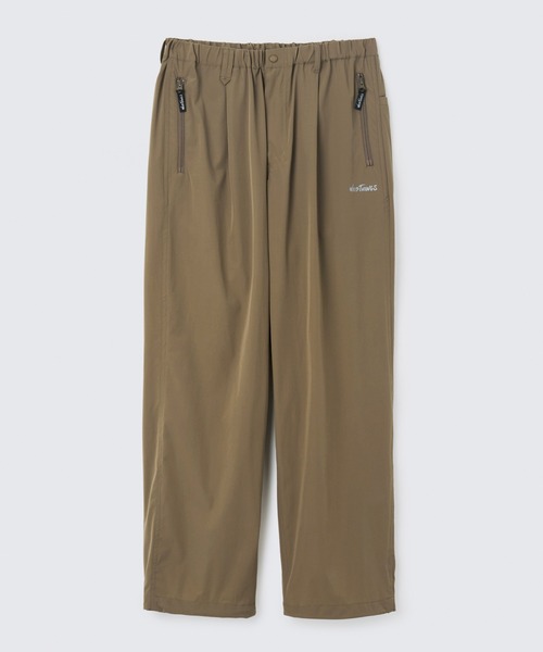 エラスティックナイロンラックスパンツ│ELASTIC NYLON LAX PANTS
