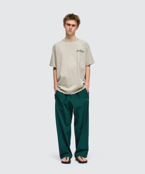 WILD THINGS(ワイルドシングス)の「エラスティックナイロンラックスパンツ│ELASTIC NYLON LAX PANTS(その他パンツ・メンズ・ブラック/ブルー系その他2/グレー/グリーン/マスタード/ベージュ・S/XS/XL/L/M)」の4枚目の写真