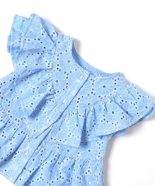 apres les cours（アプレレクール）の「【リンク】ラッフルフリルセットアップ（セットアップ・キッズ・ブルー/ピンク・130/120/110/100/90）」の7枚目の写真