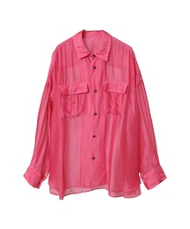 CURRENTAGE | 【CURRENTAGE/カレンテージ】Silk capra shirt(シャツ/ブラウス)