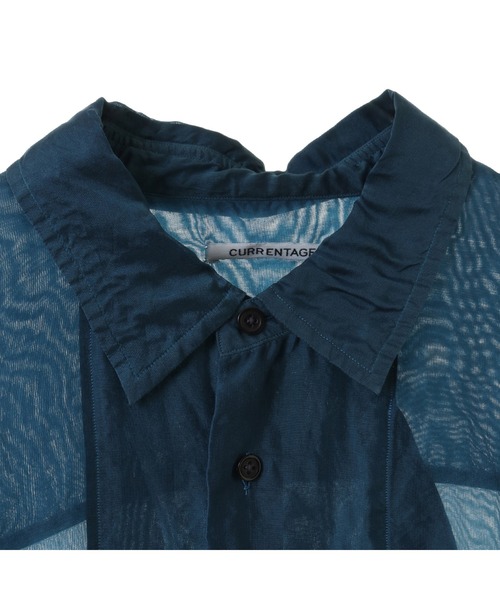 CURRENTAGE（カレンテージ）の「【CURRENTAGE/カレンテージ】Silk capra shirt（シャツ/ブラウス・レディース・ピンク・FREE）」の2枚目の写真