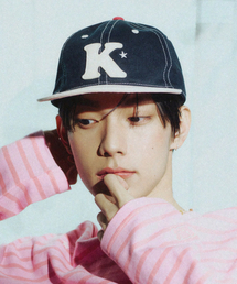 WaiKei（ワイケイ）の「Kロゴアップリケキャップネイビー（キャップ）」