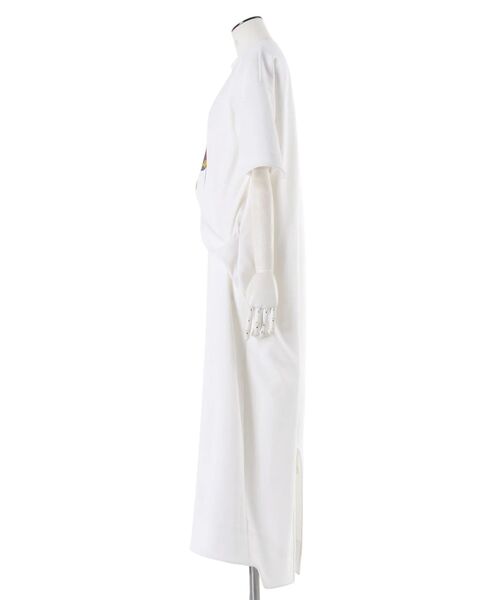 UN3D.（アンスリード）の「STRATUM ART PRINT OP / ストレイタムアートプリントワンピース（ワンピース・レディース・ブラック/ホワイト・38/36）」の15枚目の写真