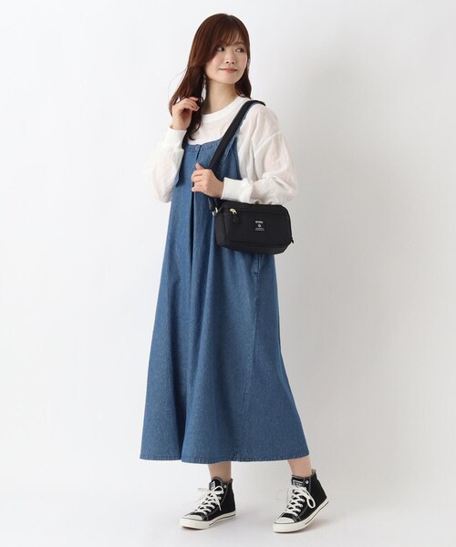 one'sterrace（ワンズテラス）の「anello トラベルショルダー（ショルダーバッグ・レディース・アイボリー系8/ブラック系8/グレー系4・99）」の11枚目の写真