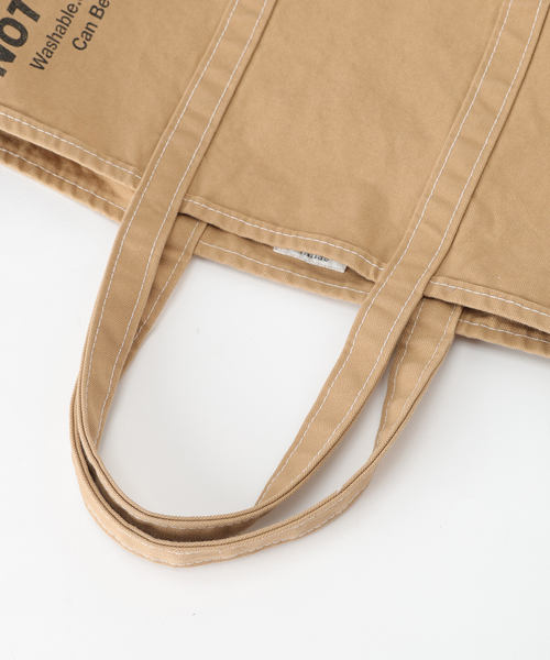 FRAMeWORK(フレームワーク)の「SEUVAS/ソウバス 別注NOT PAPER バッグ L(トートバッグ・レディース・ベージュ・FREE)」の19枚目の写真