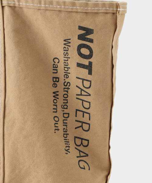 FRAMeWORK(フレームワーク)の「SEUVAS/ソウバス 別注NOT PAPER バッグ L(トートバッグ・レディース・ベージュ・FREE)」の20枚目の写真