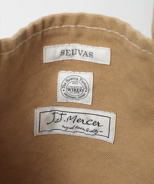 FRAMeWORK(フレームワーク)の「SEUVAS/ソウバス 別注NOT PAPER バッグ L(トートバッグ・レディース・ベージュ・FREE)」の21枚目の写真