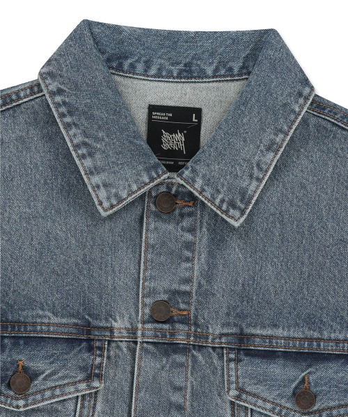 BROWNBREATH(ブラウンブレス)の「DENIM TRUCKER JACKET - BLUE(デニムジャケット・レディース・その他・SMALL/MEDIUM/LARGE/X-LARGE)」の8枚目の写真