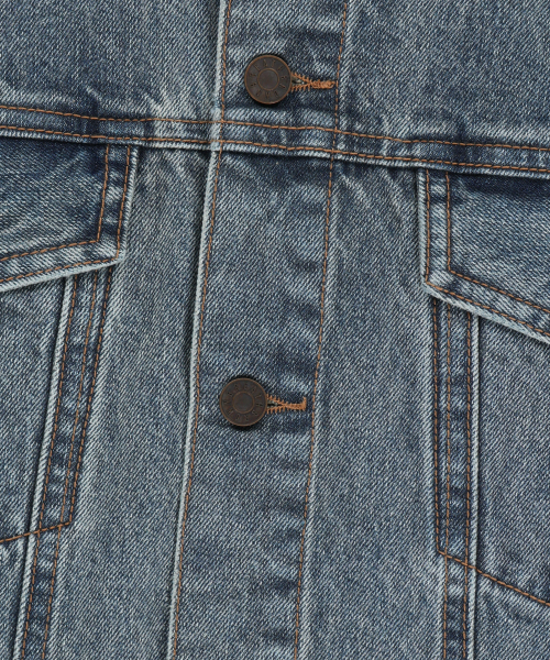 BROWNBREATH(ブラウンブレス)の「DENIM TRUCKER JACKET - BLUE(デニムジャケット・レディース・その他・SMALL/MEDIUM/LARGE/X-LARGE)」の6枚目の写真