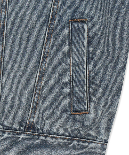 BROWNBREATH(ブラウンブレス)の「DENIM TRUCKER JACKET - BLUE(デニムジャケット・レディース・その他・SMALL/MEDIUM/LARGE/X-LARGE)」の5枚目の写真