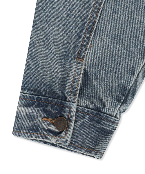 BROWNBREATH(ブラウンブレス)の「DENIM TRUCKER JACKET - BLUE(デニムジャケット・レディース・その他・SMALL/MEDIUM/LARGE/X-LARGE)」の4枚目の写真