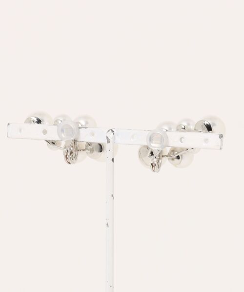 IRIS47(イリスフォーセブン)の「【IRIS 47】bollicine earring/ボッリチーネ イヤリング(イヤリング・レディース・ホワイト・FREE)」の7枚目の写真