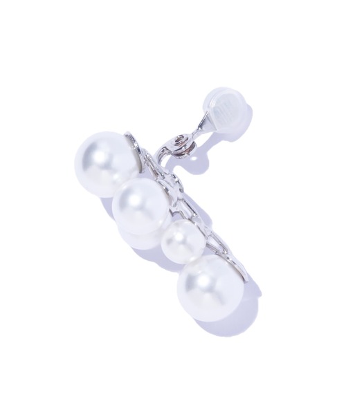 IRIS47(イリスフォーセブン)の「【IRIS 47】bollicine earring/ボッリチーネ イヤリング(イヤリング・レディース・ホワイト・FREE)」の4枚目の写真