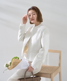 YECCA VECCA | ツイードジャケット (2)(ノーカラージャケット)