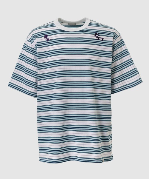 kolor BEACON(カラービーコン)の「26SBM-T06233(Tシャツ/カットソー・メンズ・ブルー系その他/グリーン系その他/パープル系その他/オレンジ系その他・3/2)」の2枚目の写真