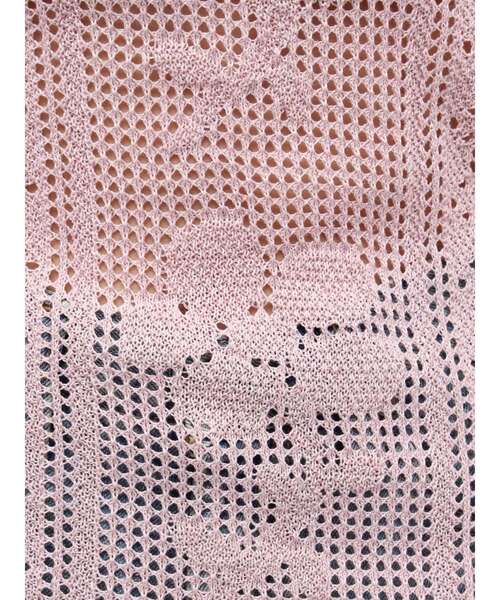 Ungrid（アングリッド）の「バックレースアップ透かし編みニット（ニット/セーター・レディース・ピンク/アイボリー/ブルー・FREE）」の14枚目の写真