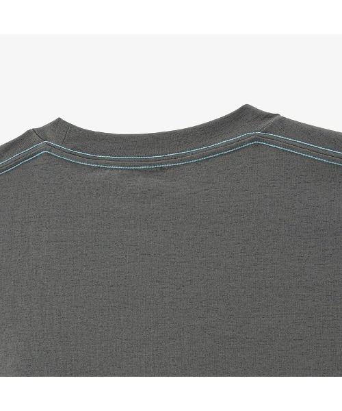 MIZUNO(ミズノ )の「MIZUNO LOOSE-FIT T-SHIRT(ミズノ ルーズフィットTシャツ)(Tシャツ/カットソー・メンズ・ブラック/チャコールグレー/ホワイト系・LARGE/MEDIUM/X-LARGE)」の13枚目の写真