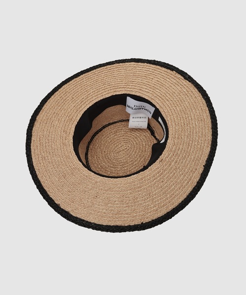 NOMA t.d.（ノーマティーディー）の「× Kijima Takayuki Raffia Trim Hat（ハット・メンズ・ナチュラル・2）」の4枚目の写真