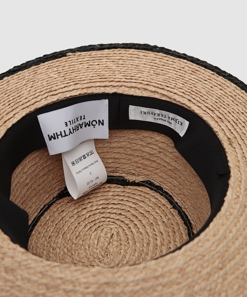 NOMA t.d.（ノーマティーディー）の「× Kijima Takayuki Raffia Trim Hat（ハット・メンズ・ナチュラル・2）」の5枚目の写真